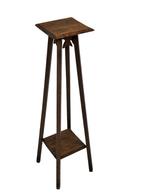 Vintage Eiken Bijzettafel / Plantentafel Jaren 50, Gebruikt, Vintage, Vintage, Vintage