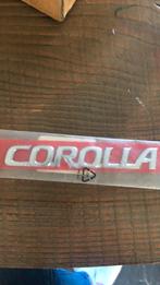 Toyota corolla logo embleem nieuw zelfklevend, Ophalen of Verzenden