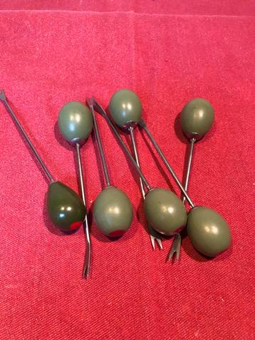 Olijvenprikkers - Set van 7 beschikbaar voor biedingen