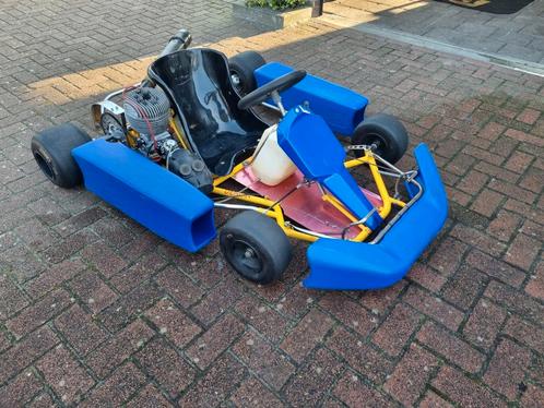100cc rotax direct drive kart (instapklaar), Sport en Fitness, Karting, Zo goed als nieuw, Kart, Ophalen