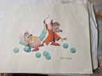 Marc Davis Disney Assepoester Originele Tekening, Antiek en Kunst, Ophalen