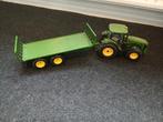 Metalen speelgoed tractor met laadbak, Ophalen of Verzenden, Zo goed als nieuw