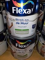 2,5 liter Flexa strak op de muur, Doe-het-zelf en Verbouw, Verf, Beits en Lak, Nieuw, Verf, Ophalen of Verzenden, Bruin