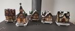 Miniatuur Kerstdorp met Verlichting, Ophalen, Zo goed als nieuw