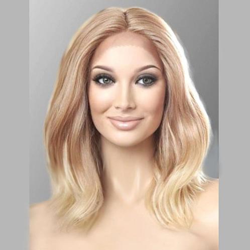 Lace pruik nonchalant bob model Hattie kleur T27.613, Sieraden, Tassen en Uiterlijk, Uiterlijk | Haarverzorging, Nieuw, Pruik of Haarverlenging
