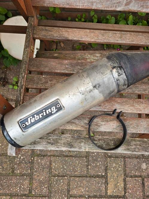 Honda XL600R Sebring uitlaat, Motoren, Onderdelen | Merk-onafhankelijk, Gebruikt, Ophalen of Verzenden