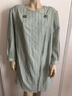 Vintage tuniek/blouse met overslag, Groen, Maat 42/44 (L), Zo goed als nieuw, Verzenden