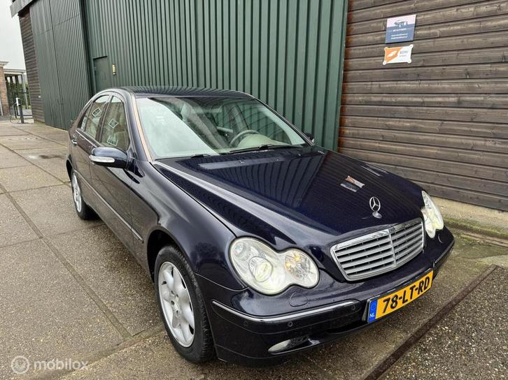 Mercedes-Benz C 200 K. Elegance Dealer onderhouden, Auto's, Mercedes-Benz, Bedrijf, Te koop, C-Klasse, ABS, Airbags, Airconditioning