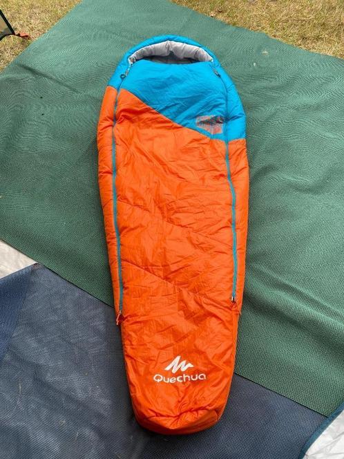 Quechua Forclaz kinderslaapzak, Caravans en Kamperen, Slaapzakken, Zo goed als nieuw, Ophalen