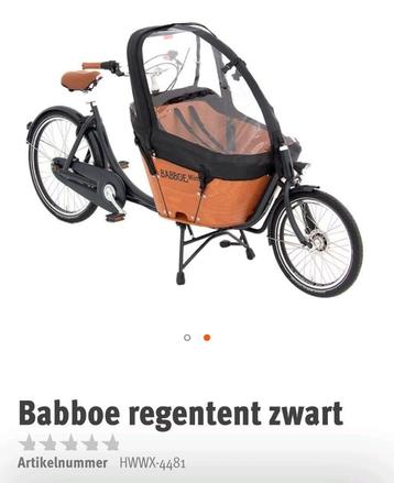 Regentent / Huif voor Babboe Mini (2 st) beschikbaar voor biedingen