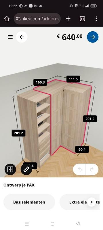Ikea Pax hoekkast - praktisch en stijlvol! - afbeelding 2