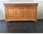 Massief eiken  Dressoir, Ophalen, 150 tot 200 cm, Eikenhout, Zo goed als nieuw