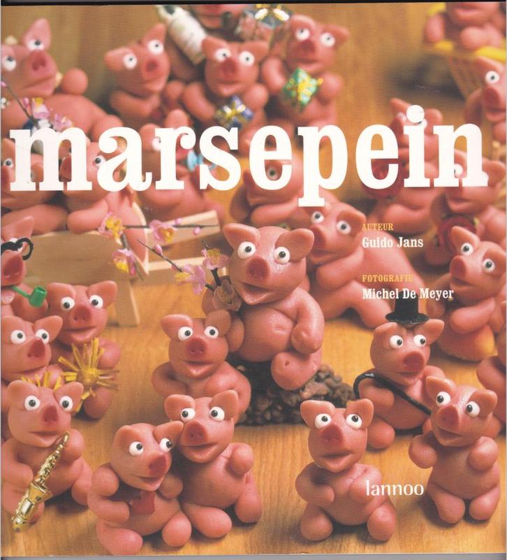 Marsepein - Guido Jans, Hobby en Vrije tijd, Taarten en Cupcakes maken, Zo goed als nieuw, Boek of Tijdschrift, Taarten of Cupcakes