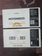 BIERETIKETTEN-E17-EIBER BIER, Verzenden, Nieuw, Overige typen, Overige merken