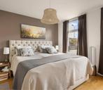 Te koop: Swiss Sense Boxspring bed, Ophalen, Beige, Tweepersoons, Zo goed als nieuw