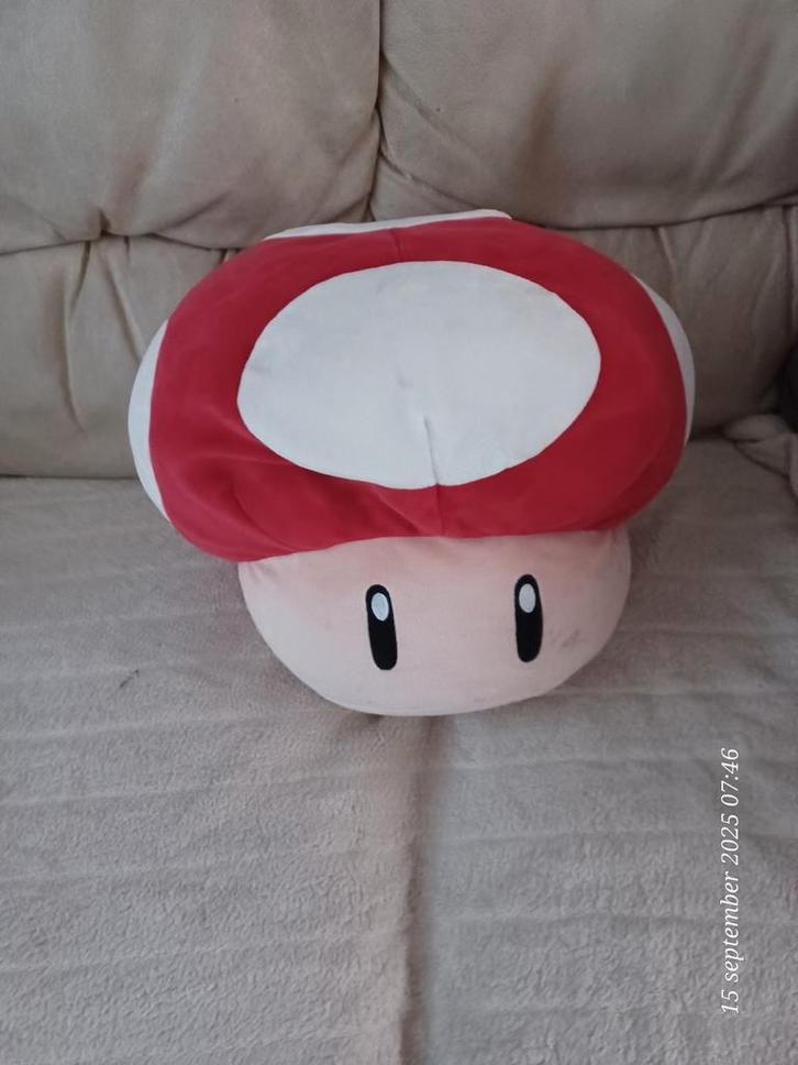 Supermario  /mario bros toad/paddestoel 10€, Kinderen en Baby's, Speelgoed | Knuffels en Pluche, Gebruikt, Overige typen, Ophalen of Verzenden