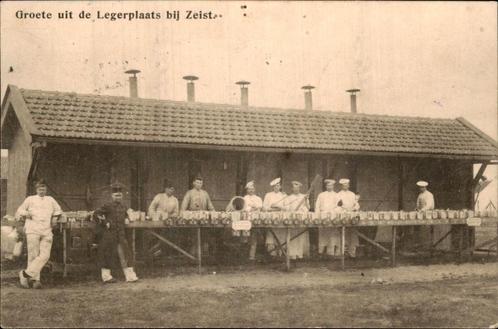 Zeist - Legerplaats 1, Verzamelen, Ansichtkaarten | Nederland, Gelopen, Utrecht, Voor 1920, Ophalen of Verzenden