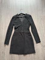 Nikkie Zwarte Jurk Maat 36, Zwart, Ophalen of Verzenden, Zo goed als nieuw, Nikkie