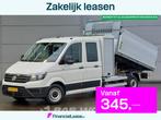 Volkswagen Crafter 140pk Dubbel Cabine Kipper met Kist Trekh, Gebruikt, Euro 6, 4 cilinders, Volkswagen