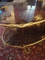 bronze verguld Hollywood regency  tafel, Antiek en Kunst, Ophalen of Verzenden