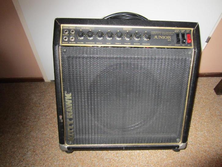 KITTY HAWK JUNIOR _ PRO - 1985 - 50 Watt - All Tubes, Muziek en Instrumenten, Versterkers | Bas en Gitaar, Gebruikt, Gitaar, 50 tot 100 watt