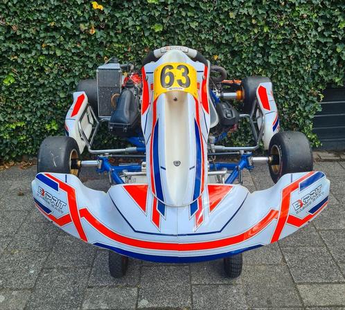 Complet karthobby te koop, Sport en Fitness, Karting, Zo goed als nieuw, Kart, Ophalen