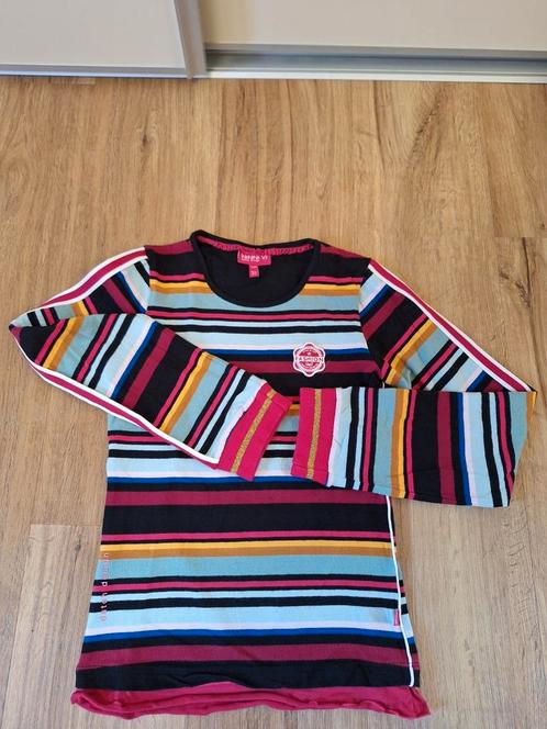 Mooi gestreepte longsleeve van NinniVi maat 158-164, Kinderen en Baby's, Kinderkleding | Maat 158, Zo goed als nieuw, Meisje, Shirt of Longsleeve