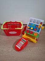 Fisher Price kassa, winkelmandje en pinnautomaat, Ophalen of Verzenden, Gebruikt, Speelset