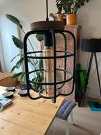 Hanglamp met warm sfeer licht, Gebruikt, Ophalen of Verzenden, Glas, Industriel