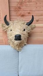 Super mooie buffelkop muurdecoratie., Ophalen of Verzenden, Zo goed als nieuw