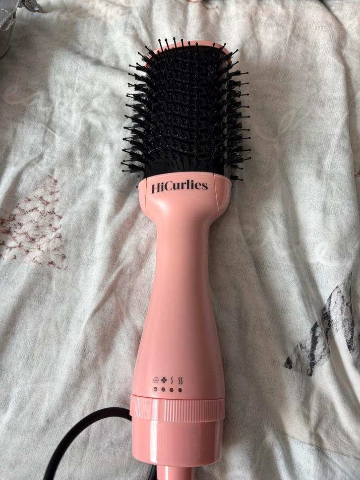 HiCurlies Blowout Brush -, Sieraden, Tassen en Uiterlijk, Uiterlijk | Haarverzorging, Zo goed als nieuw, Föhn of Haardroger, Ophalen of Verzenden