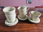 Ikea koffie kopjes met schotels groen 5 stuks, Huis en Inrichting, Ophalen of Verzenden, Overige stijlen, Kop(pen) en/of Schotel(s)