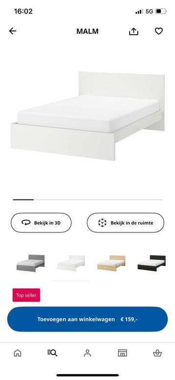 Ikea bed Malm - afbeelding 6