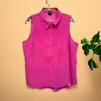 K-design Blouse Maat L Roze Mouwloos Gilet Barbie, Kd, K-design, Verzenden, Maat 42/44 (L)