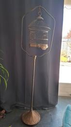 vintage vogelkooi ter decoratie, Ophalen, Gebruikt