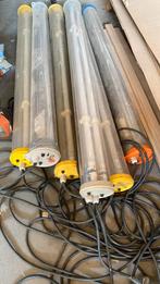 6 stuks tube lampen , led TL philips, Ophalen, Gebruikt, 50 tot 200 watt, Lamp met armatuur