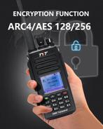 TYT MD-UV390 Plus AES256 Encryption 10W DMR + ANALOG, Nieuw, Portofoon of Walkie-talkie, 15 km of meer, Handsfree-functie