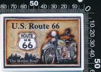 Sticker: US Route 66, Ophalen of Verzenden, Zo goed als nieuw, Auto of Motor