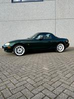 Mazda MX-5 1.8 I 2002 Groen, Auto's, Mazda, 145 pk, Achterwielaandrijving, Zwart, 4 cilinders