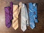 Stropdassen Fumagalli Faconnable Pal Zileri Canali vd Heuvel, Ophalen of Verzenden, Zo goed als nieuw, Overige kleuren