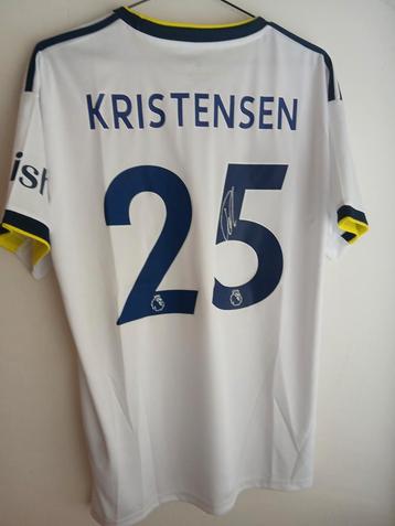 Gesigneerd Leeds United Shirt Kristensen Maat M beschikbaar voor biedingen