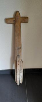 Oude houten wasstamper, Antiek en Kunst, Ophalen of Verzenden