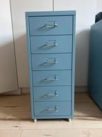 Ikea Hektar Ladekast Blauw - Gebruikt, Ophalen, Minder dan 50 cm, Gebruikt, 5 laden of meer