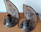 2 Italiaanse bedlampen/tafellampen -Hollywood Regency stijl, Huis en Inrichting, Lampen | Tafellampen, Gebruikt, Italiaanse stijl - Hollywood Regency stijl