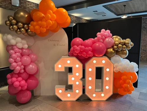 Huur: Lichtcijfers voor verjaardagen, jubilea & events!, Hobby en Vrije tijd, Feestartikelen | Verhuur, Nieuw, Verjaardag, Ophalen