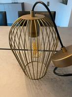 Hanglamp goudkleurig, Minder dan 50 cm, Ophalen of Verzenden, Zo goed als nieuw
