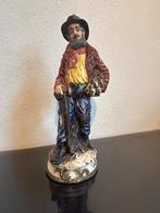 Capodimonte beeld, Verzamelen, Beelden en Beeldjes, Ophalen of Verzenden, Zo goed als nieuw, Mens