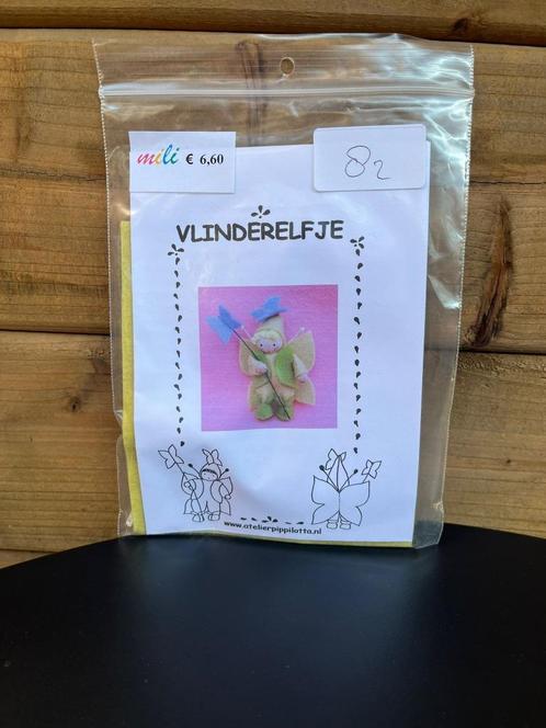 Zelfmaakpakket vlinderelfje atelier Pippilotta, Hobby en Vrije tijd, Knutselen, Nieuw, Gereedschap of Toebehoren, Verzenden
