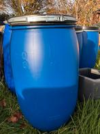 Dekselvat, 120 liter, Tuin en Terras, 75 tot 150 liter, Ophalen of Verzenden, Zo goed als nieuw, Kunststof