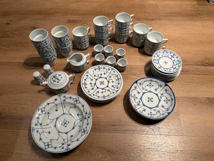 Jäger Eisenberg Blau Saks - Porseleinen Servies, Antiek en Kunst, Antiek | Servies los, Ophalen of Verzenden